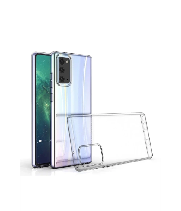 Newface Vivo Y53S Kılıf Lüx Şeffaf Silikon