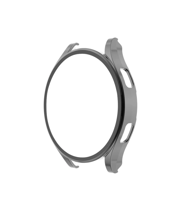 Newface Watch 5 Pro 45mm Wall Camlı Kasa Ekran Koruyucu - Uzay Grisi
