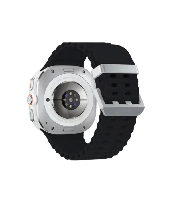 Newface Watch 7 Ultra KR417 Rug Silikon Kordon - Siyah