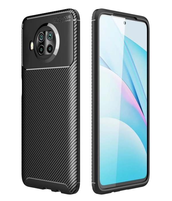 Newface Xiaomi Mi 10T Lite Kılıf Auto Focus Karbon Kapak