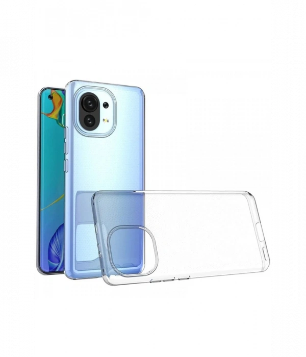 Newface Xiaomi Mi 11 Kılıf Lüx Şeffaf Silikon