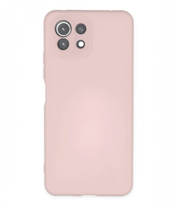 Newface Xiaomi Mİ 11 Lite Kılıf Nano içi Kadife Silikon