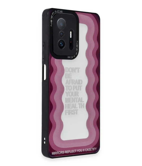 Newface Xiaomi Mi 11T Pro Kılıf Mirror Desenli Kapak - Mirror - 11
