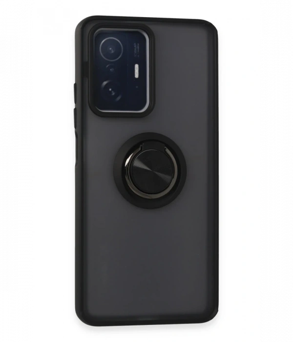 Newface Xiaomi Mi 11T Pro Kılıf Montreal Yüzüklü Silikon Kapak