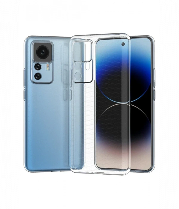 Newface Xiaomi Mi 12T Pro Kılıf Lüx Şeffaf Silikon