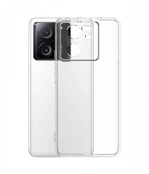 Newface Xiaomi Mi 13T Pro Kılıf Lüx Şeffaf Silikon