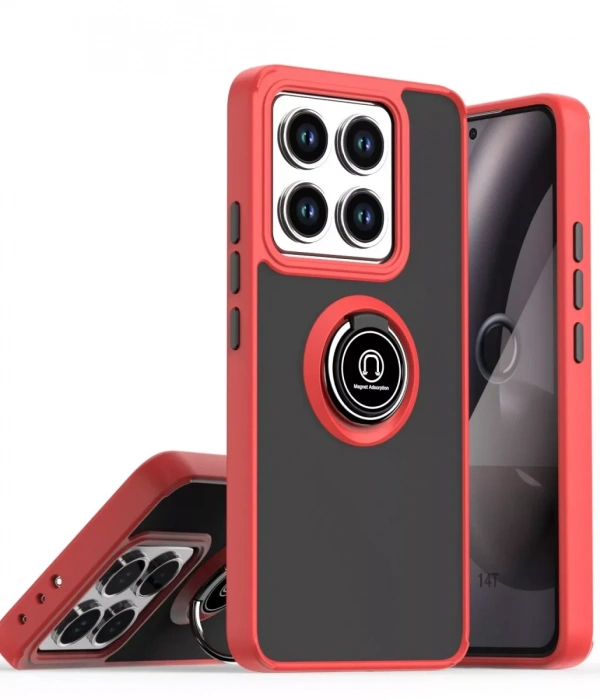 Xiaomi Mi 14T Montreal Yüzüklü Silikon Kapak