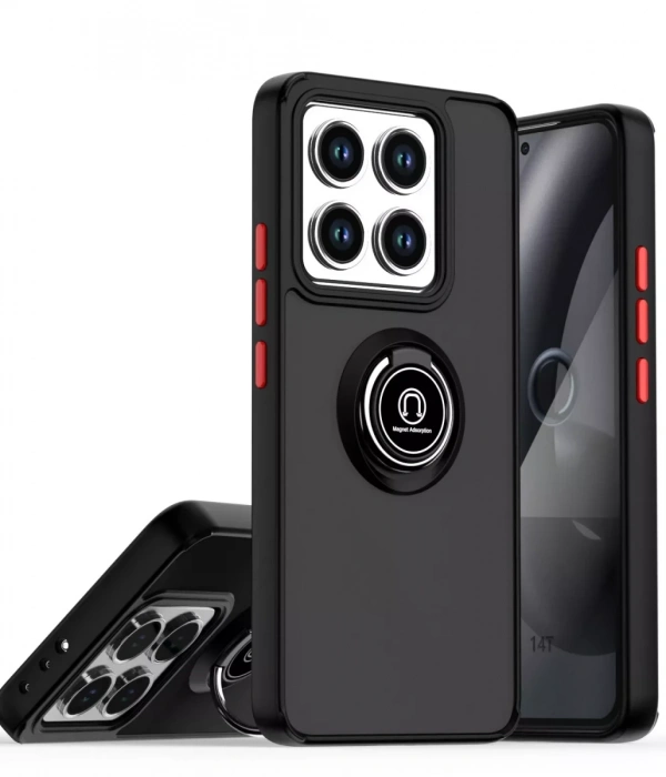 Newface Xiaomi Mi 15 Kılıf Montreal Yüzüklü Silikon Kapak