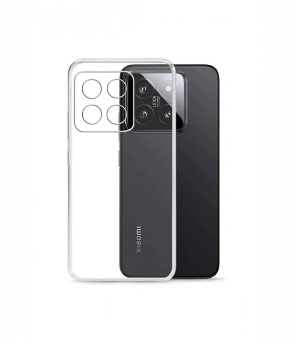 Newface Xiaomi Mi 15 Pro Kılıf Lüx Şeffaf Silikon