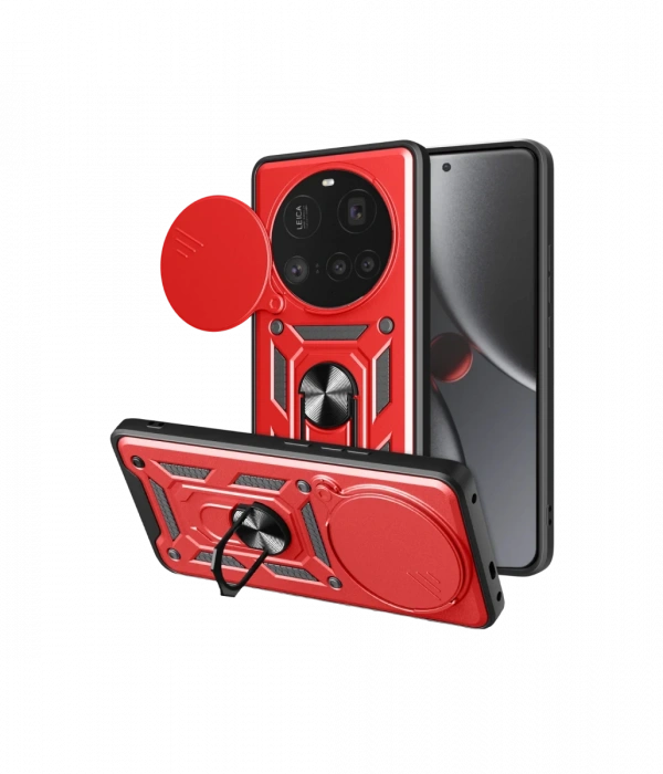 Xiaomi Mi 15 Ultra Kılıf Pars Lens Yüzüklü Silikon