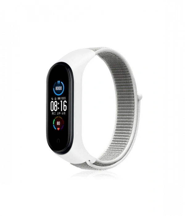 Newface Xiaomi Mi Band 4 Hasırlı Cırtcırtlı Kordon