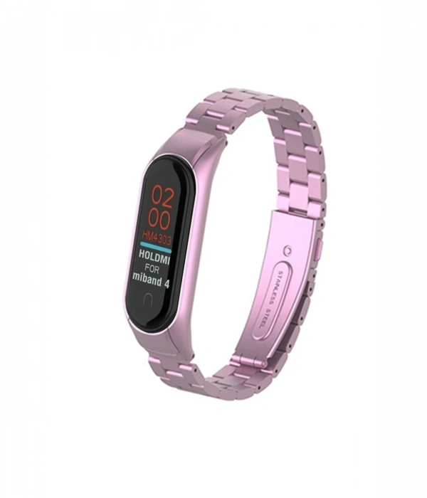 Newface Xiaomi Mi Band 4 Metal Baklalı Kordon
