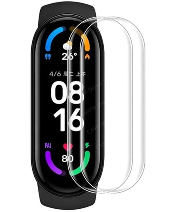Newface Xiaomi Mi Band 7 Polymer Nano Ekran Koruyucu - Şeffaf
