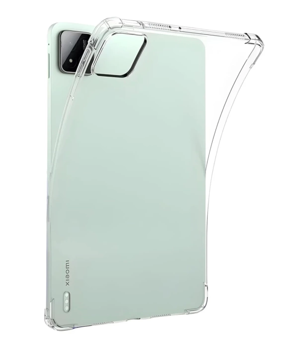 Newface Xiaomi Pad 7 Pro Kılıf Anti Şeffaf Tablet Silikon - Şeffaf