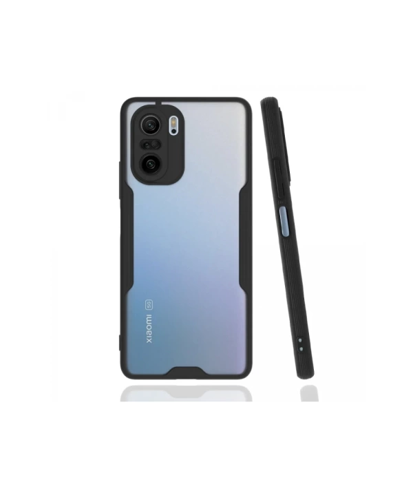 Newface Xiaomi Poco F3 Kılıf Platin Silikon