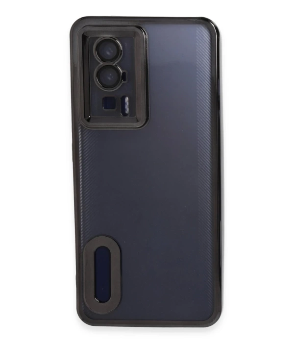 Newface Xiaomi Poco F5 Pro Kılıf Slot Silikon - Siyah