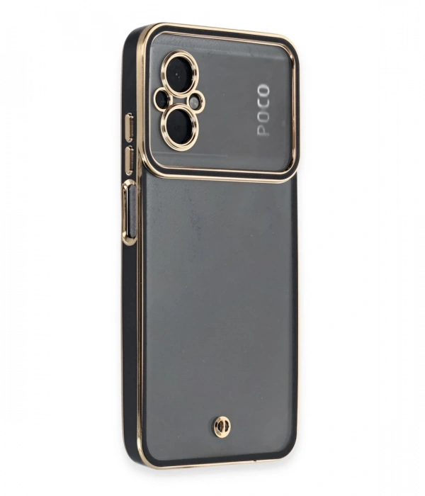 Newface Xiaomi Poco M5 Kılıf Liva Lens Silikon