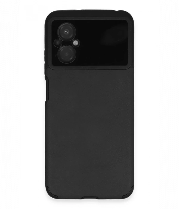 Newface Xiaomi Poco M5 Kılıf Loop Deri Silikon