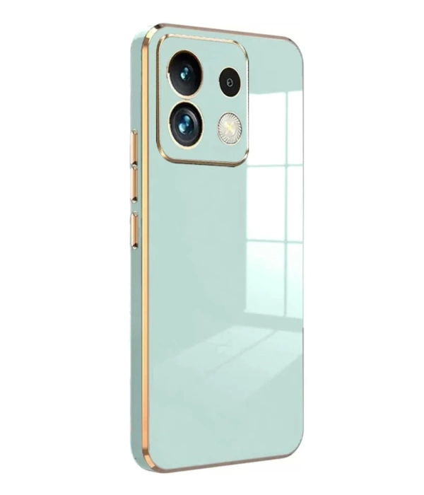 Newface Xiaomi Poco M6 Pro 4G Kılıf Volet Silikon - Açık Yeşil
