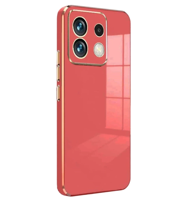 Newface Xiaomi Poco M6 Pro 4G Kılıf Volet Silikon - Kırmızı