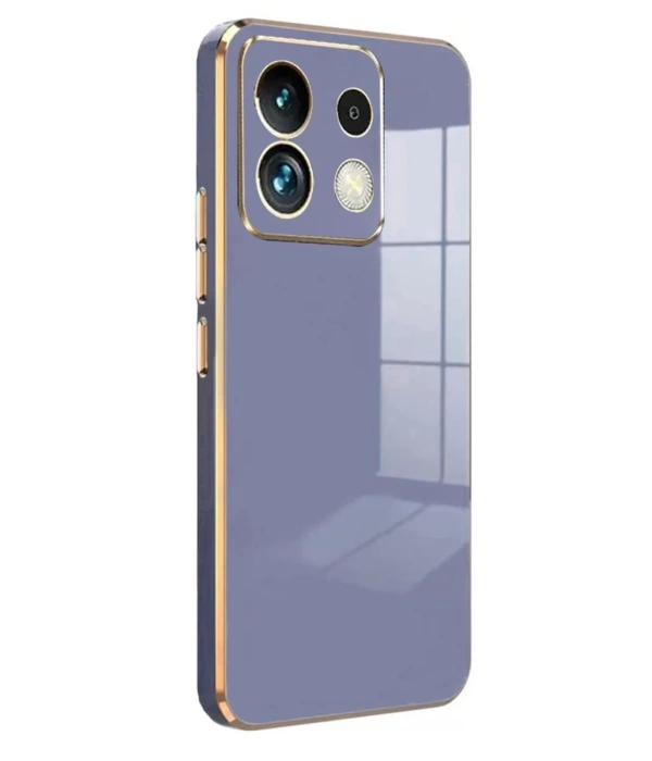 Newface Xiaomi Poco M6 Pro 4G Kılıf Volet Silikon - Mavi