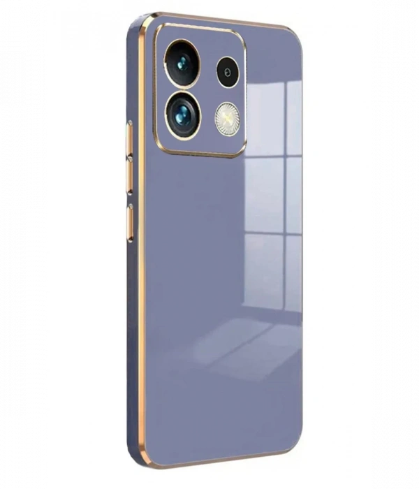 Newface Xiaomi Poco M6 Pro 4G Kılıf Volet Silikon - Mavi