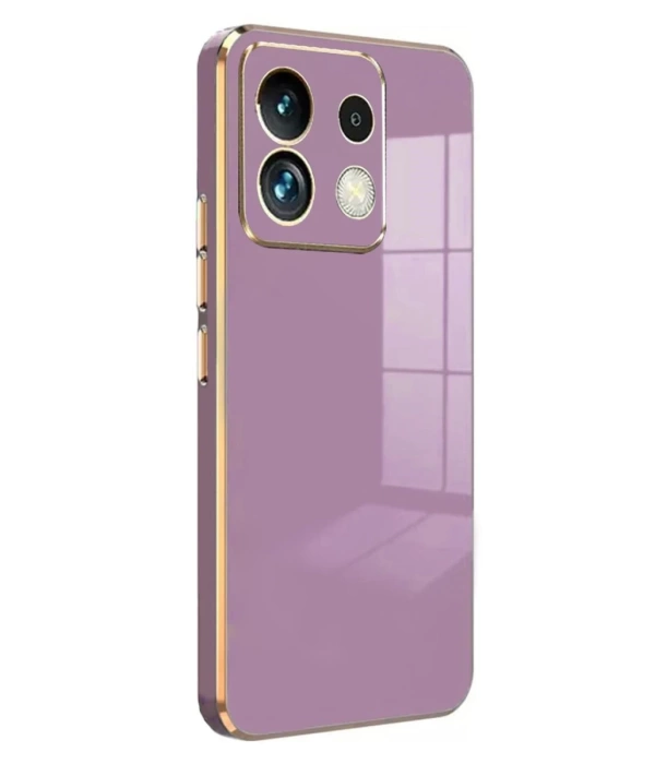 Newface Xiaomi Poco M6 Pro 4G Kılıf Volet Silikon - Mor