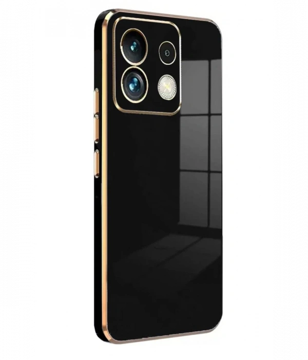 Newface Xiaomi Poco M6 Pro 4G Kılıf Volet Silikon - Siyah