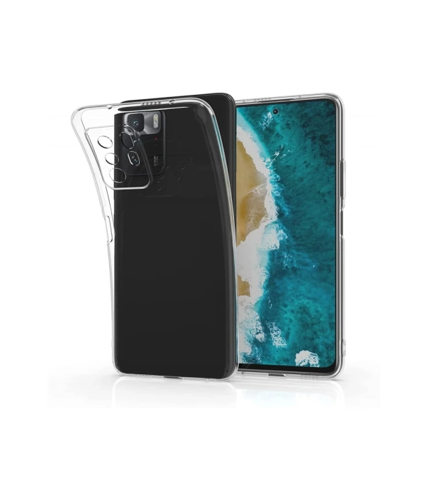 Newface Xiaomi Poco X3 GT Kılıf Lüx Şeffaf Silikon