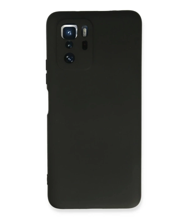 Newface Xiaomi Poco X3 GT Kılıf Nano içi Kadife Silikon - Siyah