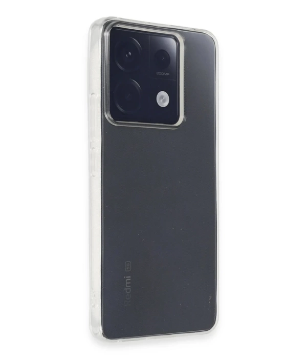 Newface Xiaomi Poco X6 Kılıf Lüx Şeffaf Silikon