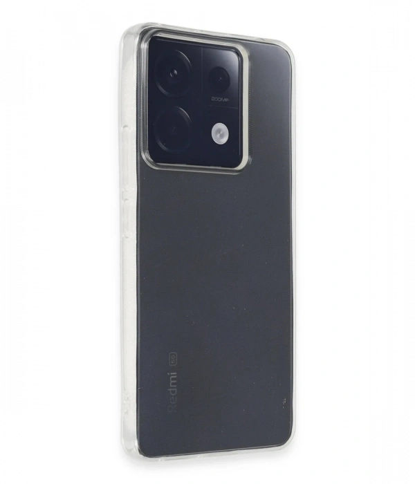Newface Xiaomi Poco X6 Kılıf Lüx Şeffaf Silikon