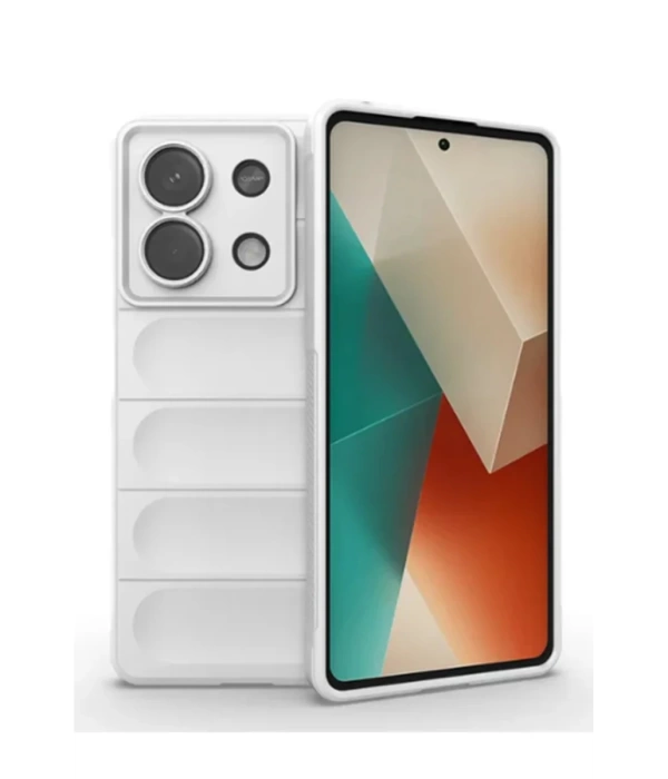 Newface Xiaomi Poco X6 Kılıf Optimum Silikon - Krem