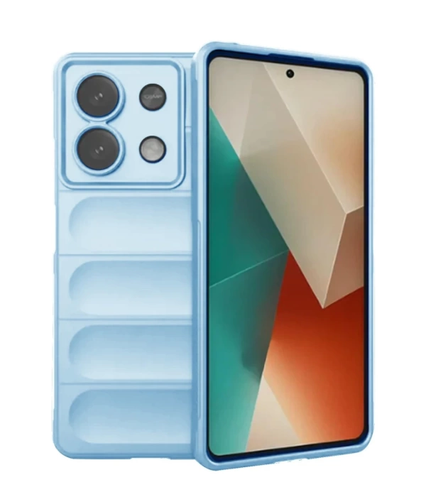Newface Xiaomi Poco X6 Kılıf Optimum Silikon - Sky Blue