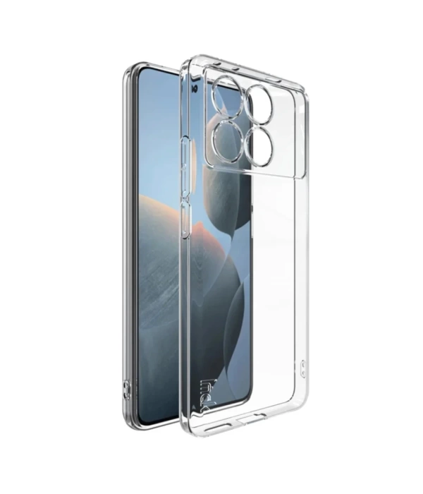 Newface Xiaomi Poco X6 Pro Kılıf Lüx Şeffaf Silikon