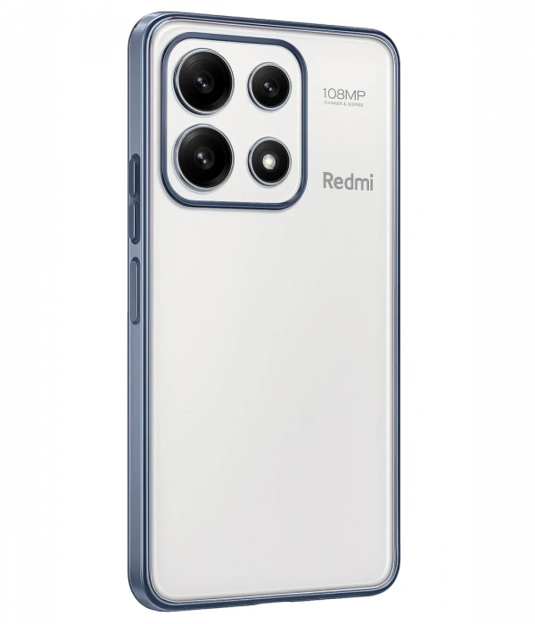 Xiaomi Poco X6 Pro Kılıf Razer Lensli Silikon - Açık Mavi