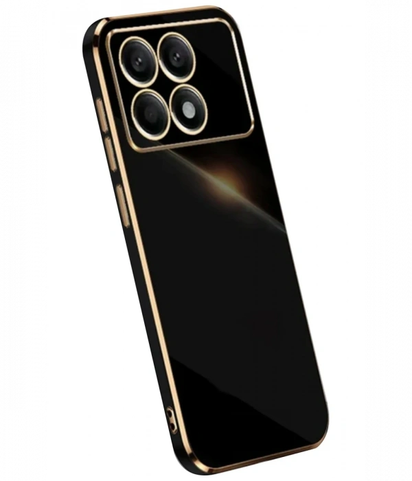 Newface Xiaomi Poco X6 Pro Kılıf Volet Silikon - Siyah