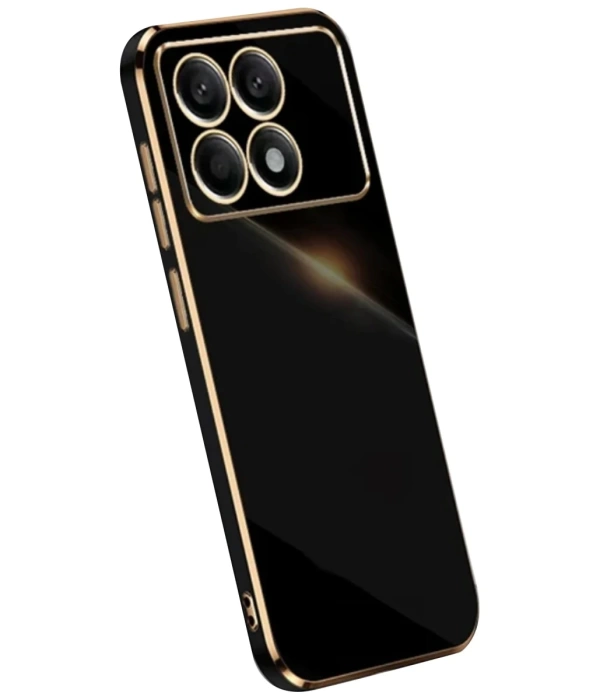 Newface Xiaomi Poco X6 Pro Kılıf Volet Silikon - Siyah