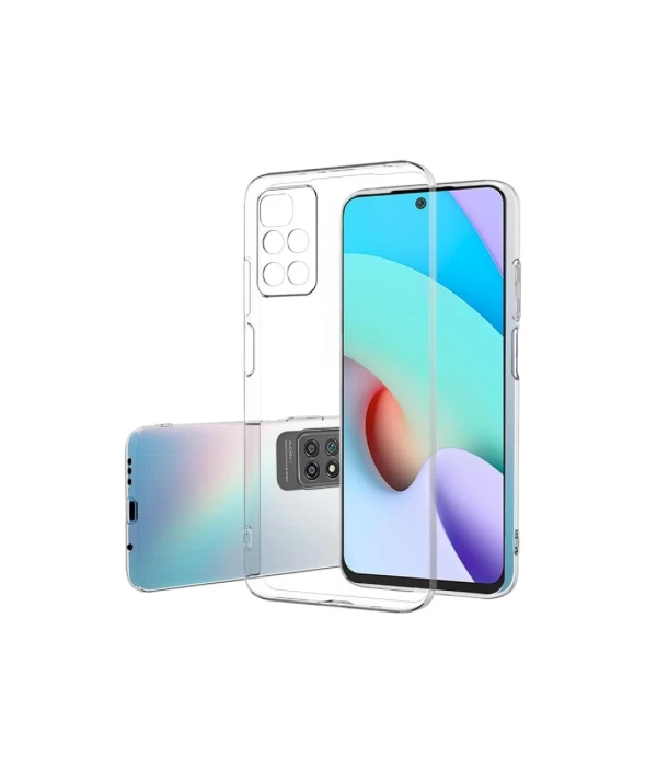 Newface Xiaomi Redmi 10 2022 Kılıf Lüx Şeffaf Silikon