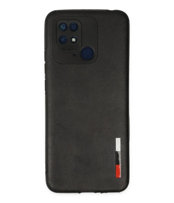 Newface Xiaomi Redmi 10C Kılıf Loop Deri Silikon