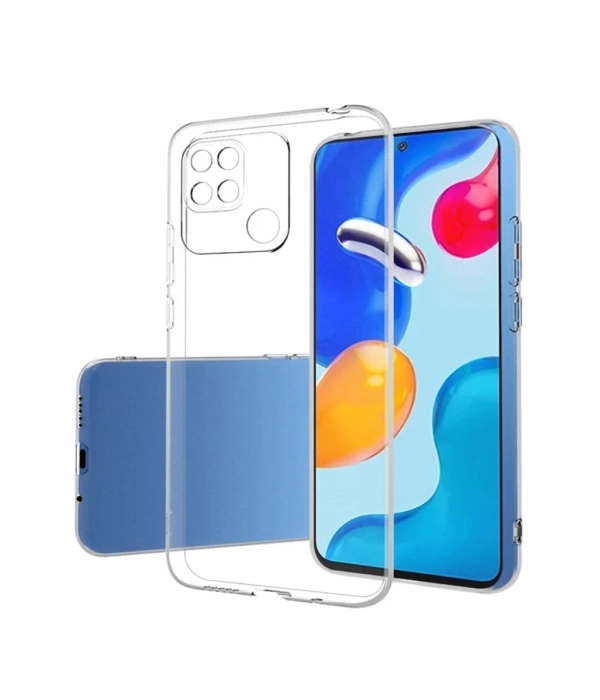 Newface Xiaomi Redmi 10C Kılıf Lüx Şeffaf Silikon