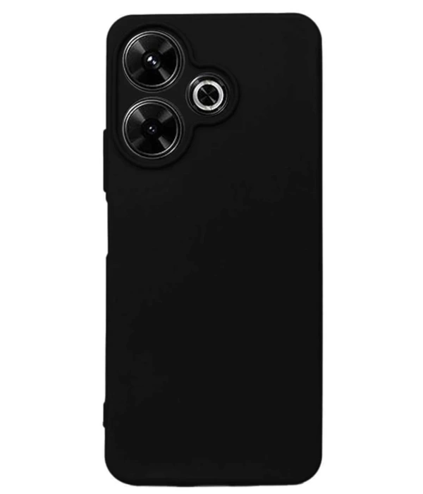 Newface Xiaomi Redmi 13 4G Kılıf First Silikon - Siyah