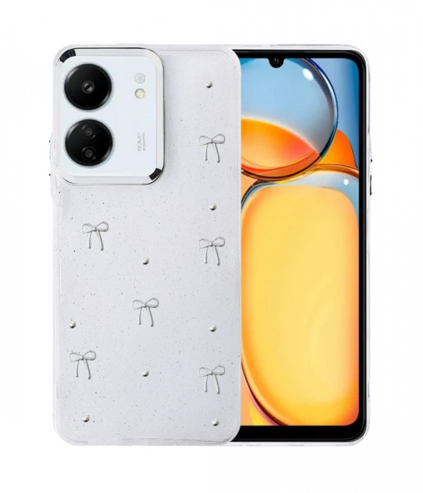 Xiaomi Redmi 13C Fiyonk Desenli Kapak