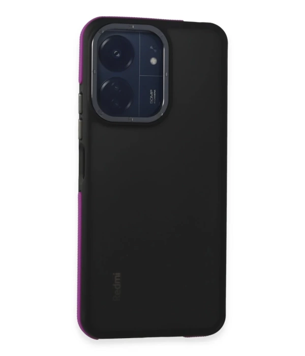 Newface Xiaomi Redmi 13C Harvel Kapak - Derin Mor