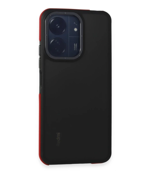 Newface Xiaomi Redmi 13C Harvel Kapak - Kırmızı