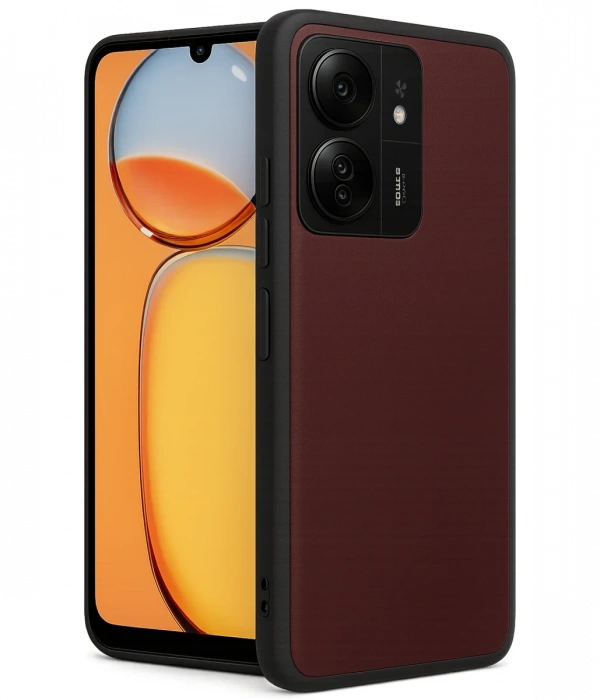 Newface Xiaomi Redmi 13C Kılıf Aras Deri Kapak