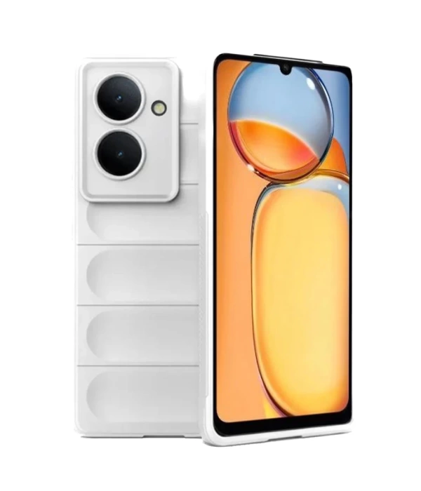 Newface Xiaomi Redmi 13C Kılıf Optimum Silikon - Krem