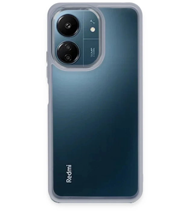 Newface Xiaomi Redmi 13C Kılıf Power Silikon - Sierra Blue