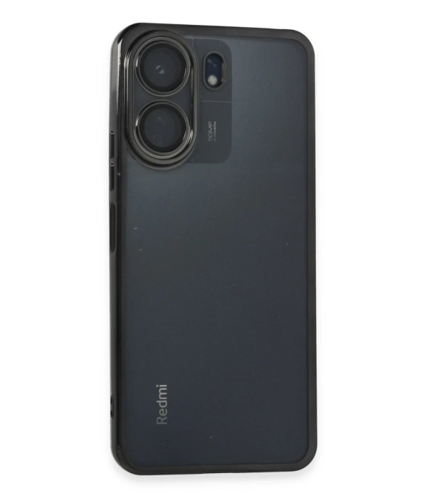 Newface Xiaomi Redmi 13C Kılıf Razer Lensli Silikon