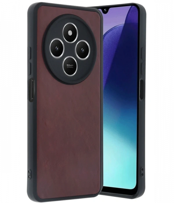 Xiaomi Redmi 14C Kılıf Aras Deri Kapak